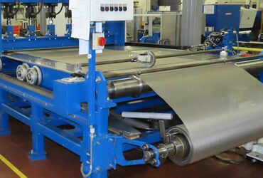 Teil einer Flachwaren Streckmaschine